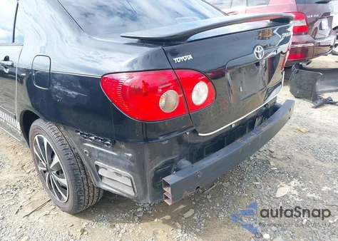 2007 Toyota Corolla Le z USA, uszkodzony, nr VIN 2T1BR32EX7C802449